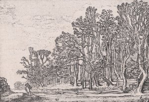 Verscheyden Landtschapjes Various Little Landscapes、プレート 6、...、ca. 1616年。 作： Willem Pietersz. Buytewech
