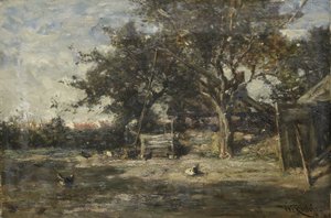北の農場 作： Willem Roelofs (I)