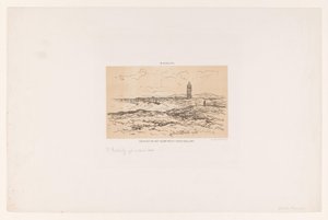 West-Terschelling の村の眺め (オブジェクトのタイトル) 作： Willem Roelofs (I)