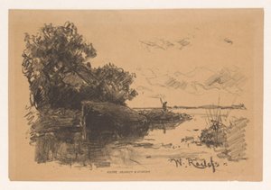 干拓地の風景 作： Willem Roelofs (I)