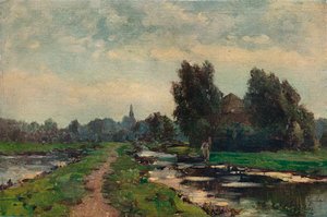 19世紀のゴーダ近郊 作： Willem Roelofs