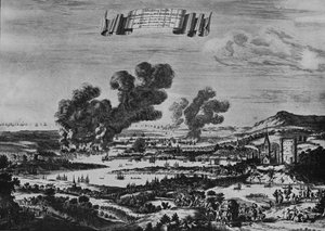 テムズ川のホランド襲撃、c1668