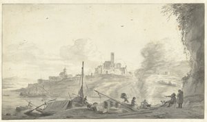 イタリアの風景 作： Willem Schellinks