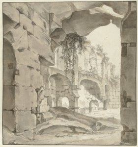 ローマ時代の遺跡 作： Willem Schellinks