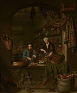 食料品店 作： ウィレム・ヴァン・ミーリス