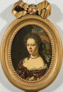 ブリギッタ・カタリナ・バッカー（1670-1751） 作： ウィレム・ヴァン・ミーリス