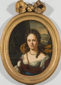 クリスティナ・バッカー（1658-1734）？ 作： ウィレム・ヴァン・ミーリス