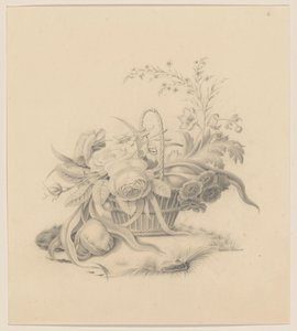 花のバスケット 作： Willem Verbeet