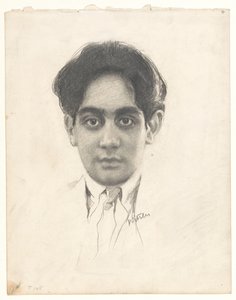 Portret van Karamjit Singh Sahib Bahadur、prins van Kapurthala