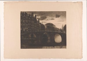 Brouwersgracht, アムステルダム 作： Willem Arnoldus Witsen