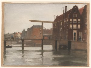 アムステルダムのウイレンブルクの眺め 作： Willem Arnoldus Witsen