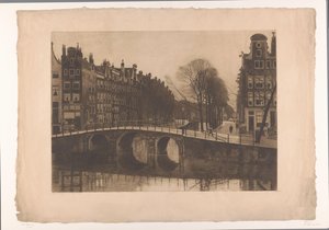 ライツェグラハト、アムステルダム 作： Willem Arnoldus Witsen