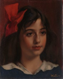少女の肖像画 作： Willem Arnoldus Witsen