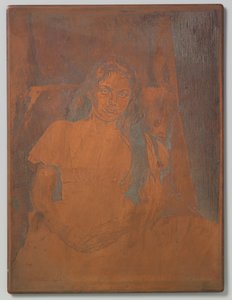 身元不明の女性の肖像、おそらくグレタ・デ・コニング 作： Willem Arnoldus Witsen