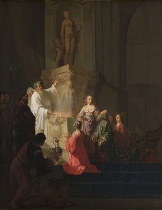 ソロモン王の偶像崇拝 作： Willem de Poorter
