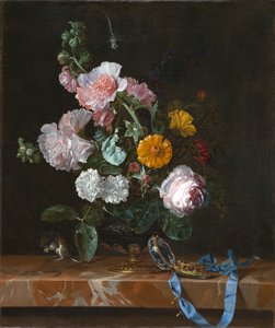 ヴァニタスの花の静物」1656年～1657年頃（油彩・キャンバス