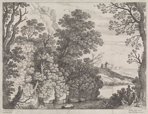 森林景観 イタリアの風景（連載タイトル） 作： Willem van Nieulandt (II)