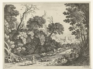 群れと羊飼い イタリアの風景（連載タイトル） 作： Willem van Nieulandt (II)
