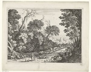 群れと羊飼い イタリアの風景（連載タイトル） 作： Willem van Nieulandt (II)