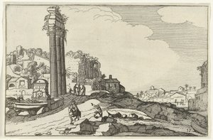 カストルとポルックスの神殿 ローマ時代の遺跡と海岸の風景 (シリーズ 1) (シリーズ タイトル)