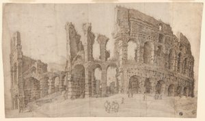 ローマのコロッセオ跡 作： Willem van Nieuwlandt II