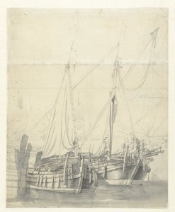 2ターン船 作： Willem van de Velde (I)