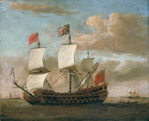 不明な画像 作： Willem van de Velde