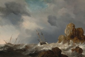 1660年、疾風怒濤の船団。