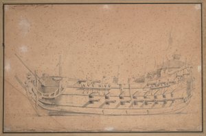 プレイ賞」 1689年頃（黒鉛、灰色水彩）