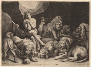 ライオンズデンのダニエル 作： Willem van der Leeuw after Sir Peter Paul Rubens