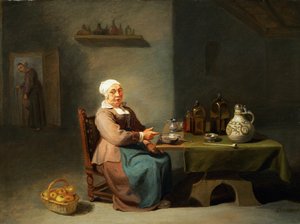 台所の女 作： Willem van the Elder Herp