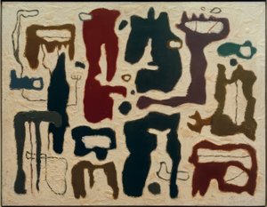 アフリカの物語 作： Willi Baumeister