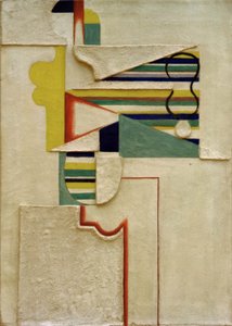 ストライプのフィギュア 作： Willi Baumeister