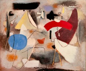 サラバンド 作： Willi Baumeister