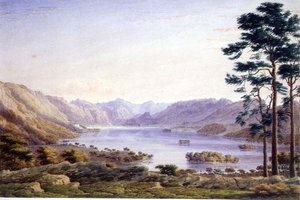 ギャリー湖（インバネスシャー州 作： Joseph Mallord William Turner