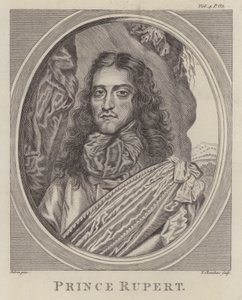 イギリス内戦で王党派側で戦ったドイツ人兵士、ラインのルパート王子（彫刻家 作： William (after) Dobson