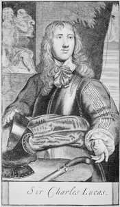 サー・チャールズ・ルーカス 1645年頃（エングレーヴィング 作： William (after) Dobson