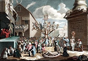 南海計画の象徴的なプリント 作： William (after) Hogarth