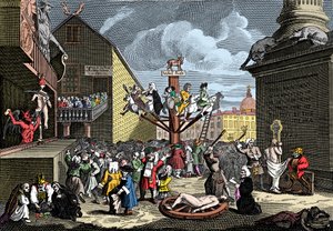 南海計画の象徴的なプリント 作： William (after) Hogarth