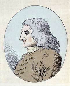 ヘンリー・フィールディングの肖像 作： William (after) Hogarth