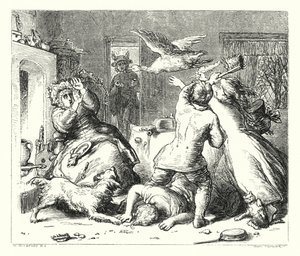 グース(彫刻) 作： William (after) Mulready