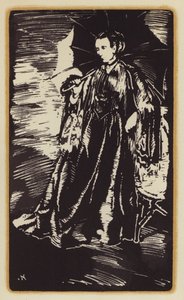 ジークフリート・サスーンによる「キツネ狩りの男の回顧録」の挿絵（木版画）