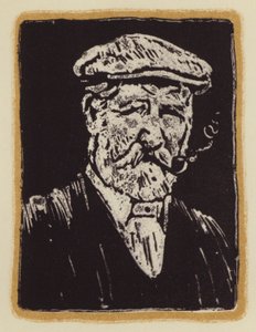 ジークフリート・サスーンによる「キツネ狩りの男の回顧録」の挿絵（木版画） 作： William (after) Nicholson