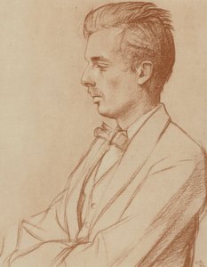 オルダス・ハクスリー (リソ) 作： William (after) Rothenstein