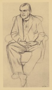 フィリップ・ウィルソン・スティアの肖像（リトグラフ） 作： William (after) Rothenstein