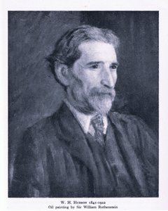 W.H.ハドソンの肖像(リトグラフ) 作： William (after) Rothenstein