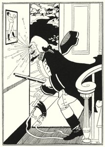 ミュンヒハウゼン男爵の冒険の挿絵（彫刻） 作： William (after) Strang