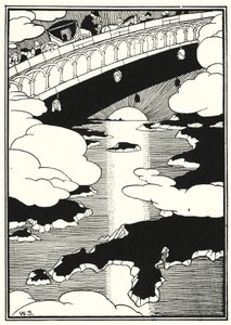 ミュンヒハウゼン男爵の冒険の挿絵（彫刻） 作： William (after) Strang
