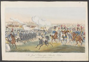The Grand Review upon Hounslow Heath 作： William (attr. to) Heath