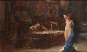 評議会で（船上で油） 作： William A. Breakspeare
